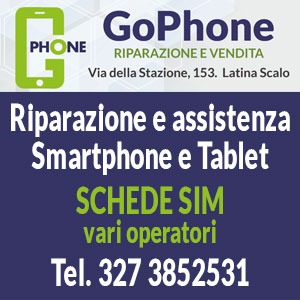 GoPhone - Latina Scalo - banner -settembre 2021