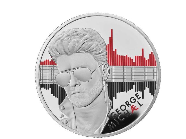 George Michael effigiato su una moneta commemorativa | Rockol.it | Under-Art.it