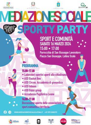 Sport party latina scalo 16 marzo 2024