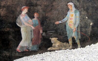 Pompei, spunta un salone decorato con immagini della guerra di Troia | Ansa